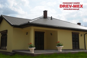 Domy tynkowane Izabela 1 -1