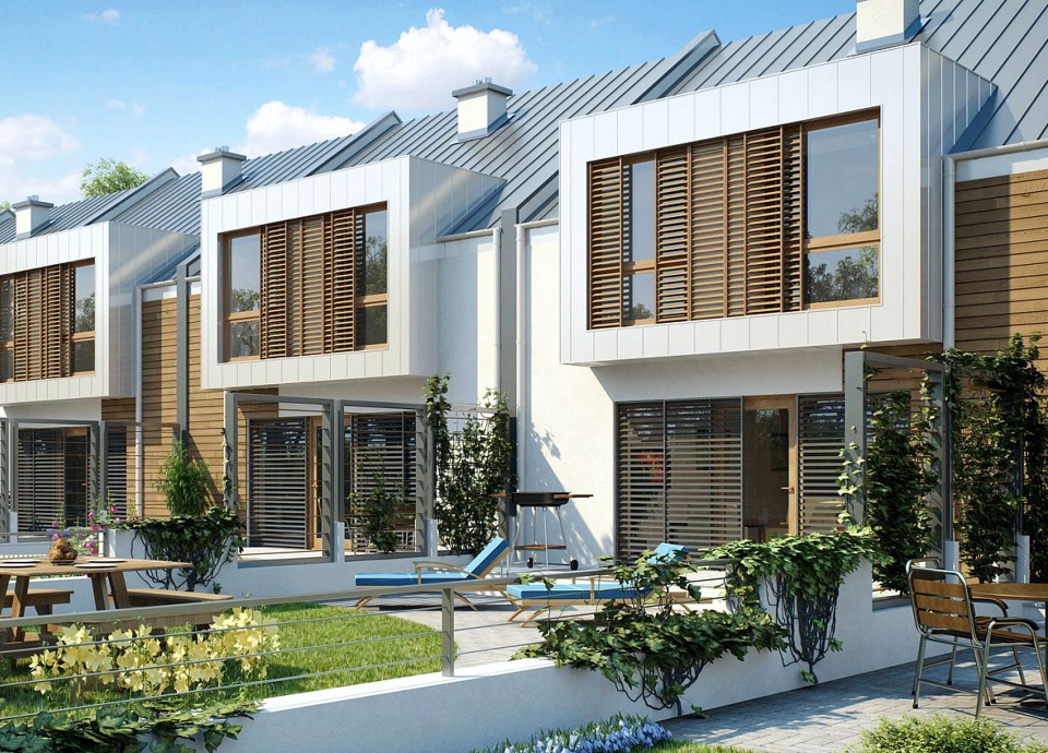 Domy w zabudowie bliźniaczej