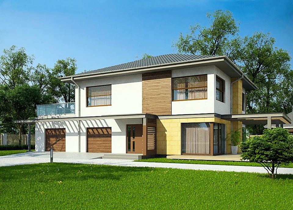 Budynek dwukondygnacyjny