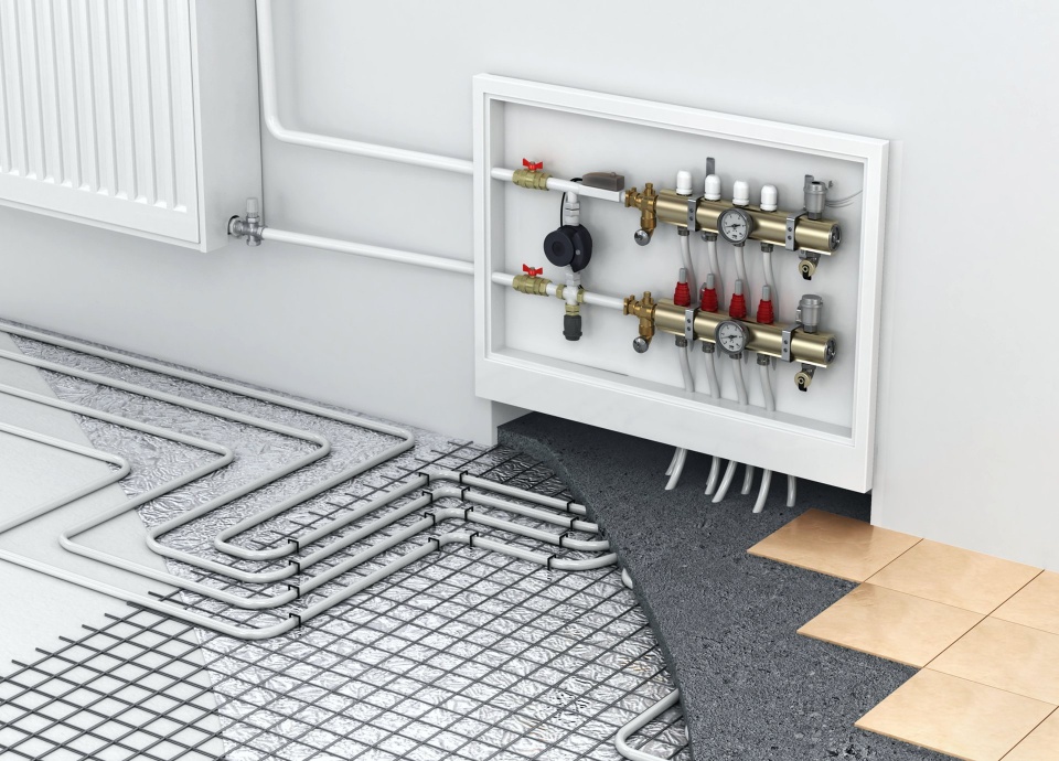 instalacja podgrzewanych podłóg